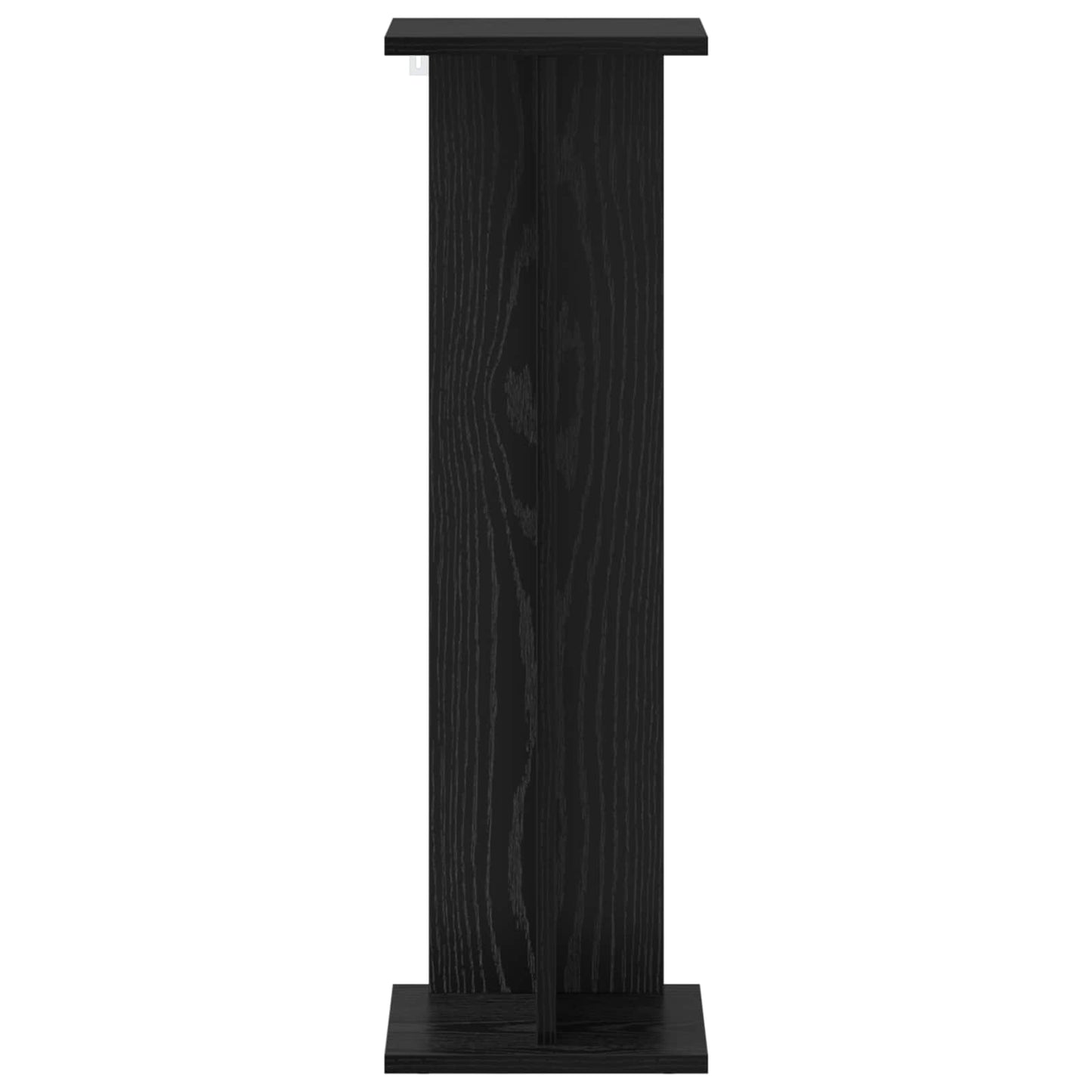 vidaXL Βάση φυτών 2 pcs Μαύρη Δρυς 25 x 25,5 x 80,5 εκ.