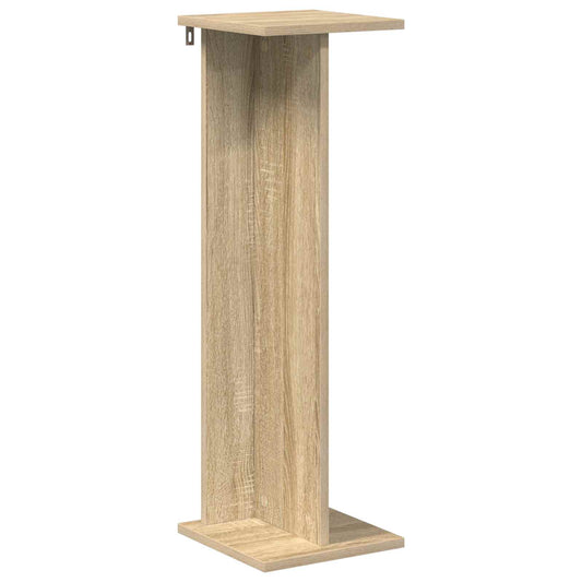 vidaXL Βάση φυτών Δρύς Sonoma 25 x 25,5 x 80,5 εκ.