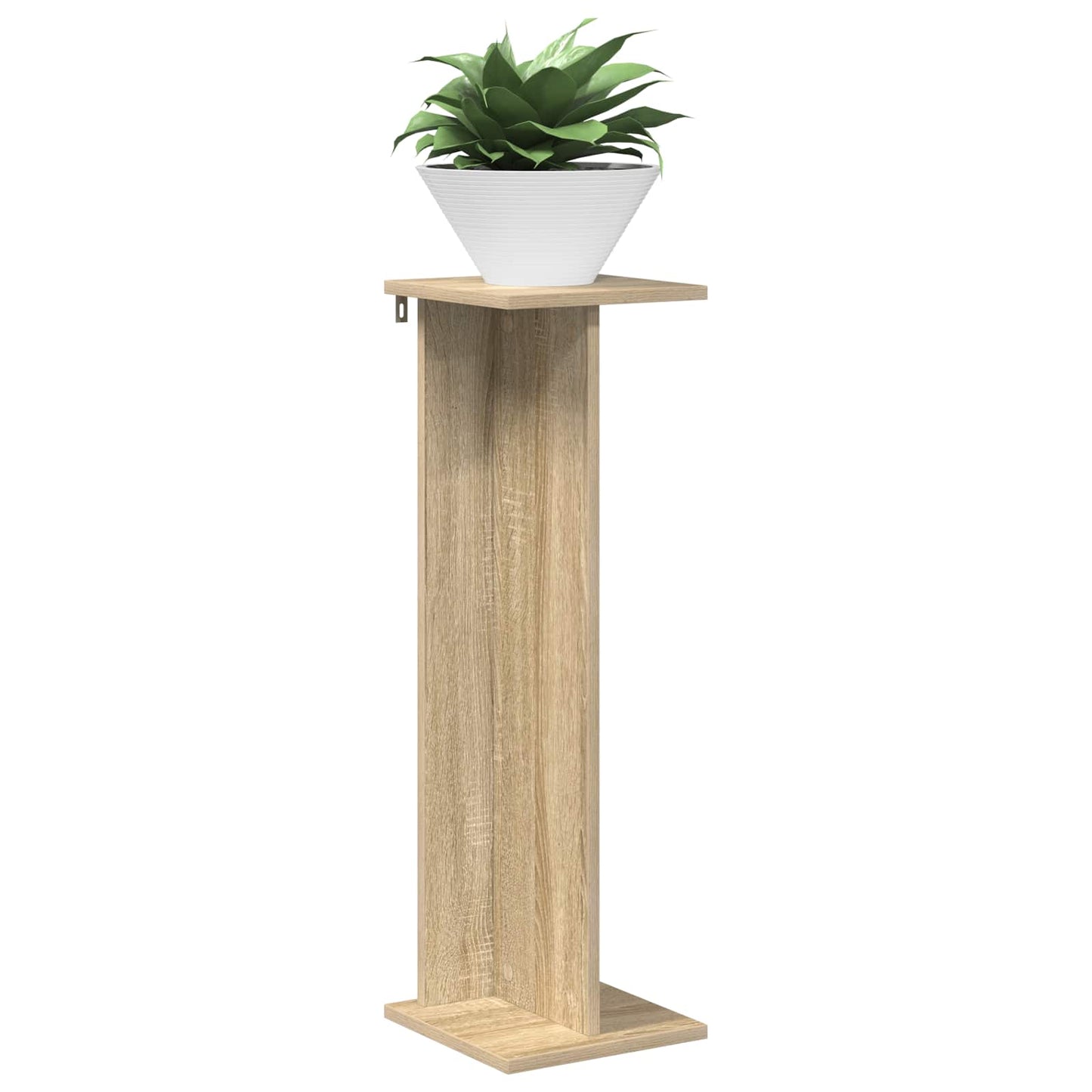 vidaXL Βάση φυτών Δρύς Sonoma 25 x 25,5 x 80,5 εκ.