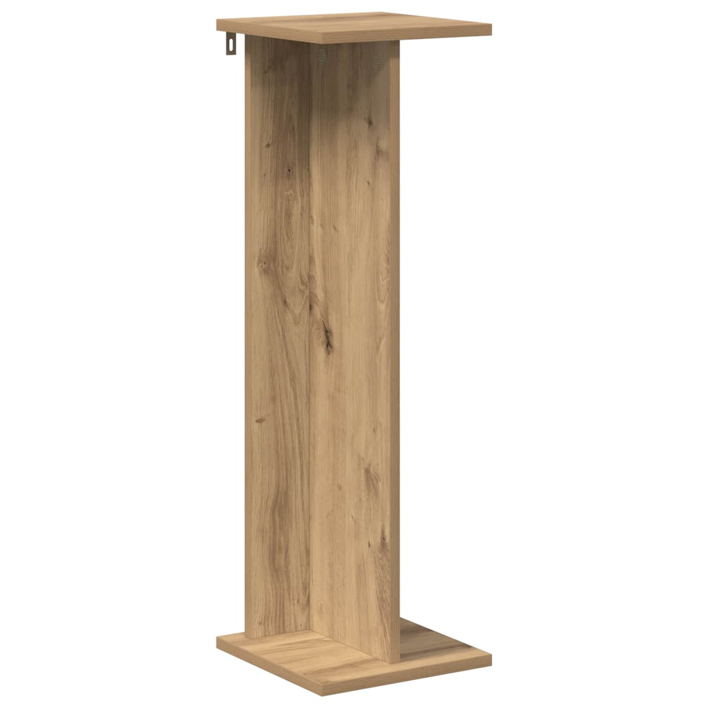 vidaXL Βάση φυτών 2 τμχ. Τεχνίτικη Δρυς 25 x 25,5 x 80,5 εκ.