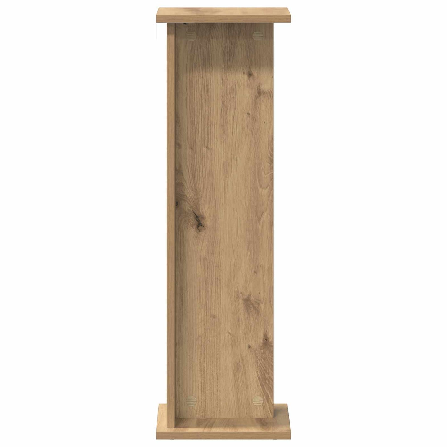 vidaXL Βάση φυτών 2 τμχ. Τεχνίτικη Δρυς 25 x 25,5 x 80,5 εκ.