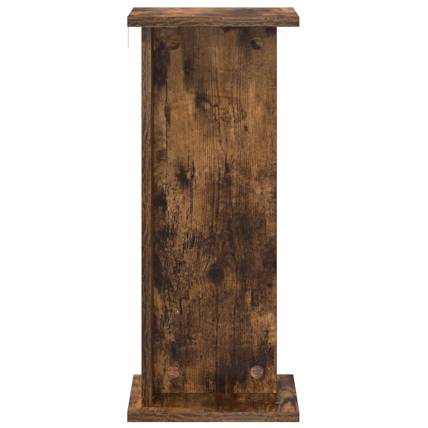 vidaXL Βάση φυτών Καπνισμένο Ξύλο Δρυός 25 x 25,5 x 60,5 εκ.