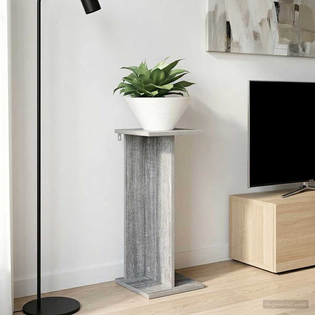 vidaXL Βάση φυτών 2 τμχ. Γκρι Σονομά 25 x 25,5 x 60,5 εκ.