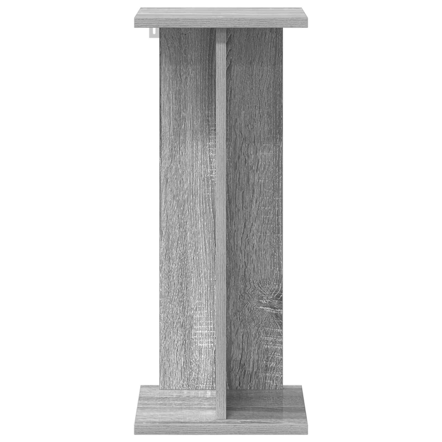vidaXL Βάση φυτών 2 τμχ. Γκρι Σονομά 25 x 25,5 x 60,5 εκ.