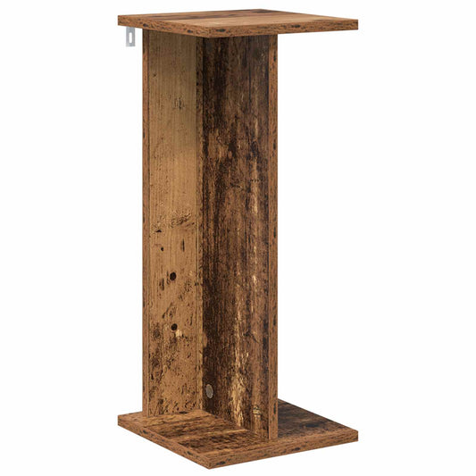 vidaXL Βάση φυτών Παλαιωμένο ξύλο 25 x 25,5 x 60,5 εκ.