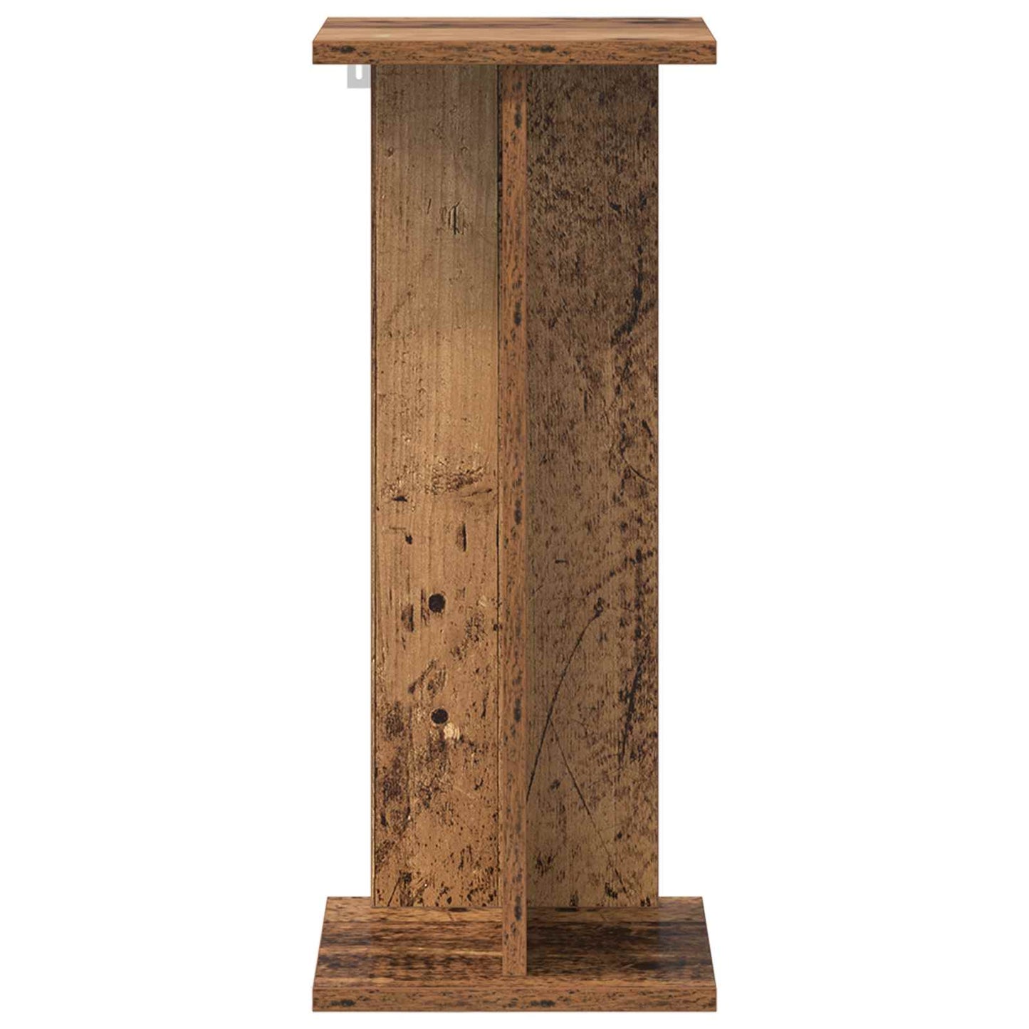 vidaXL Βάση φυτών Παλαιωμένο ξύλο 25 x 25,5 x 60,5 εκ.