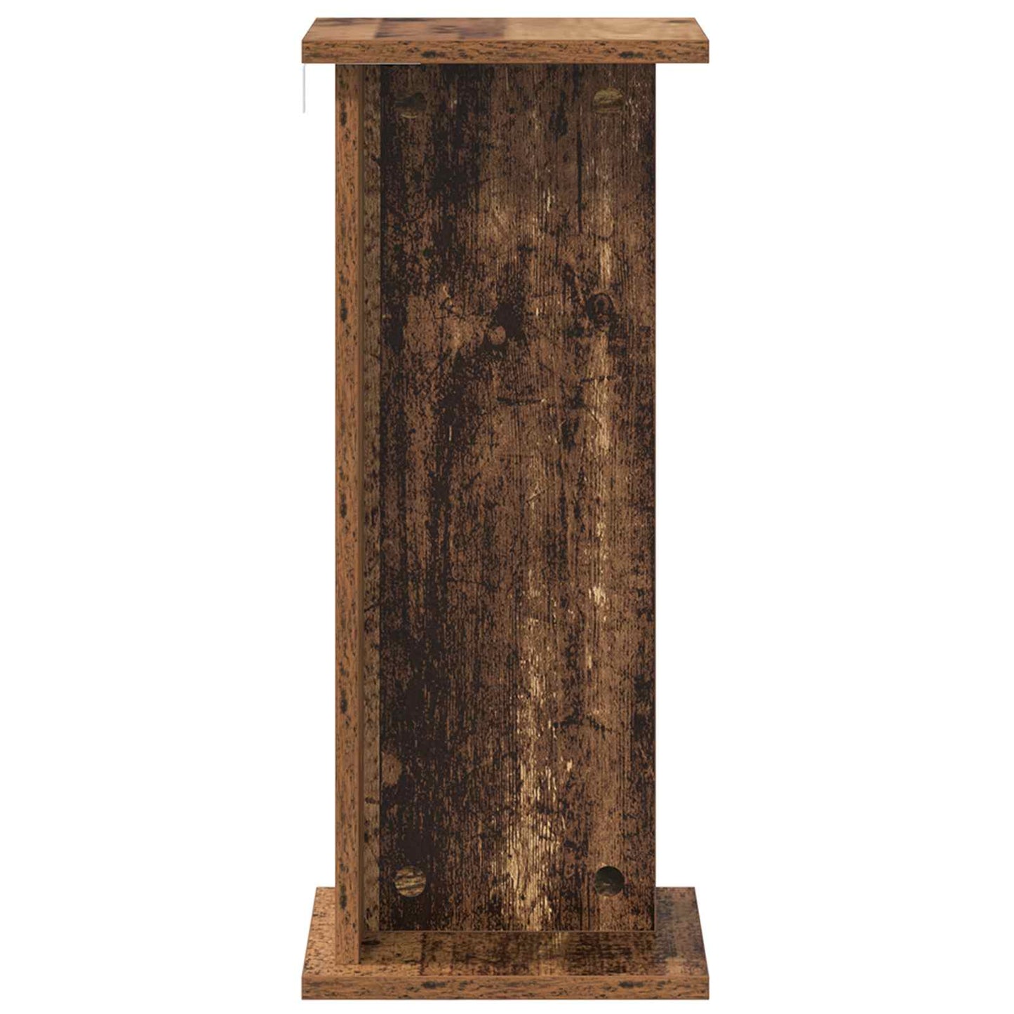 vidaXL Βάση φυτών 2 τμχ. Παλιό ξύλο 25 x 25,5 x 60,5 εκ.