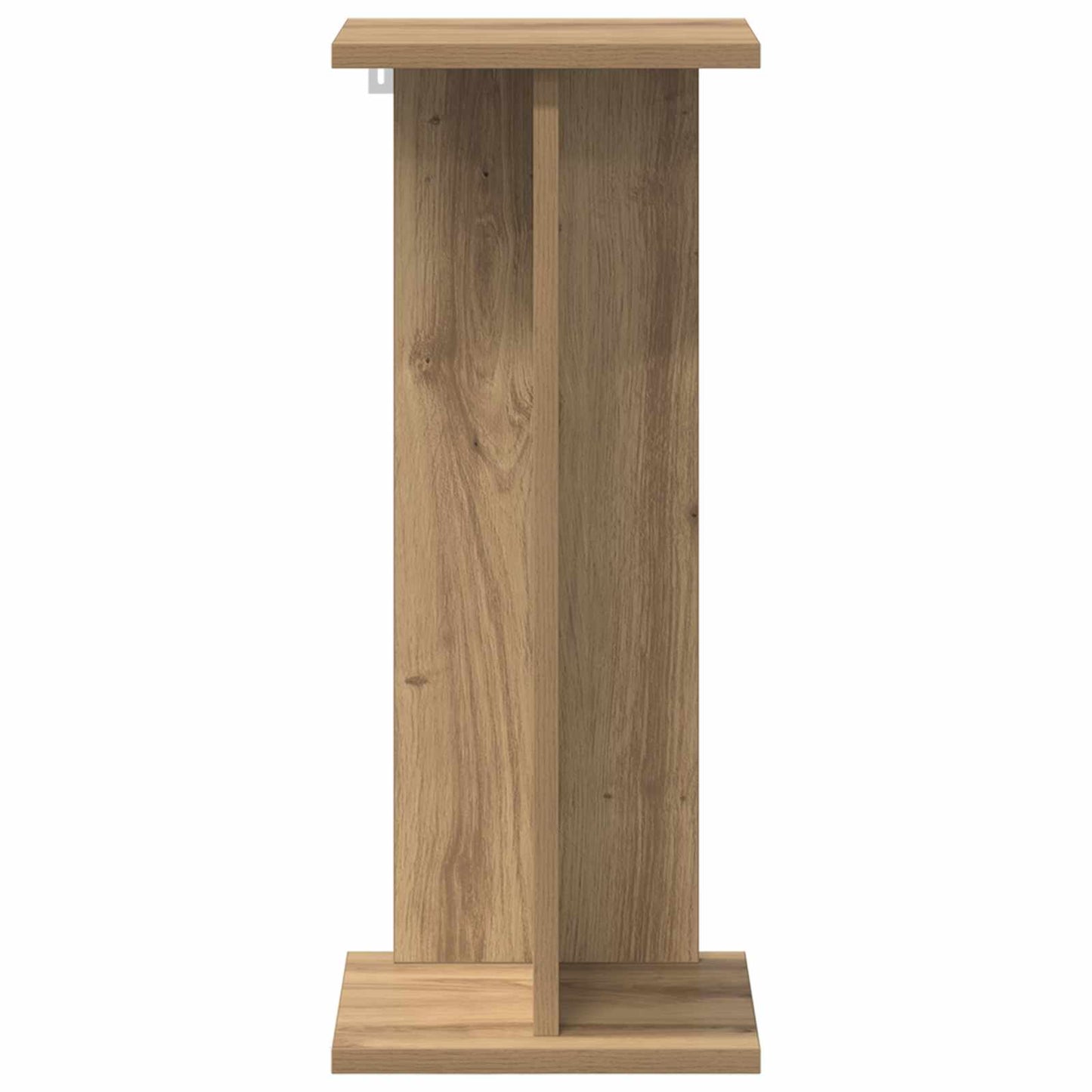 vidaXL Βάση φυτών Artisan Δρυς 25 x 25,5 x 60,5 εκ. Επεξεργασμένο Ξύλο
