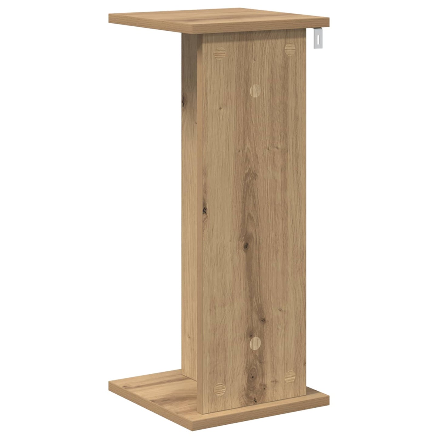 vidaXL Βάση φυτών 2 τμχ. Τεχνίτικη Δρυς 25 x 25,5 x 60,5 εκ.