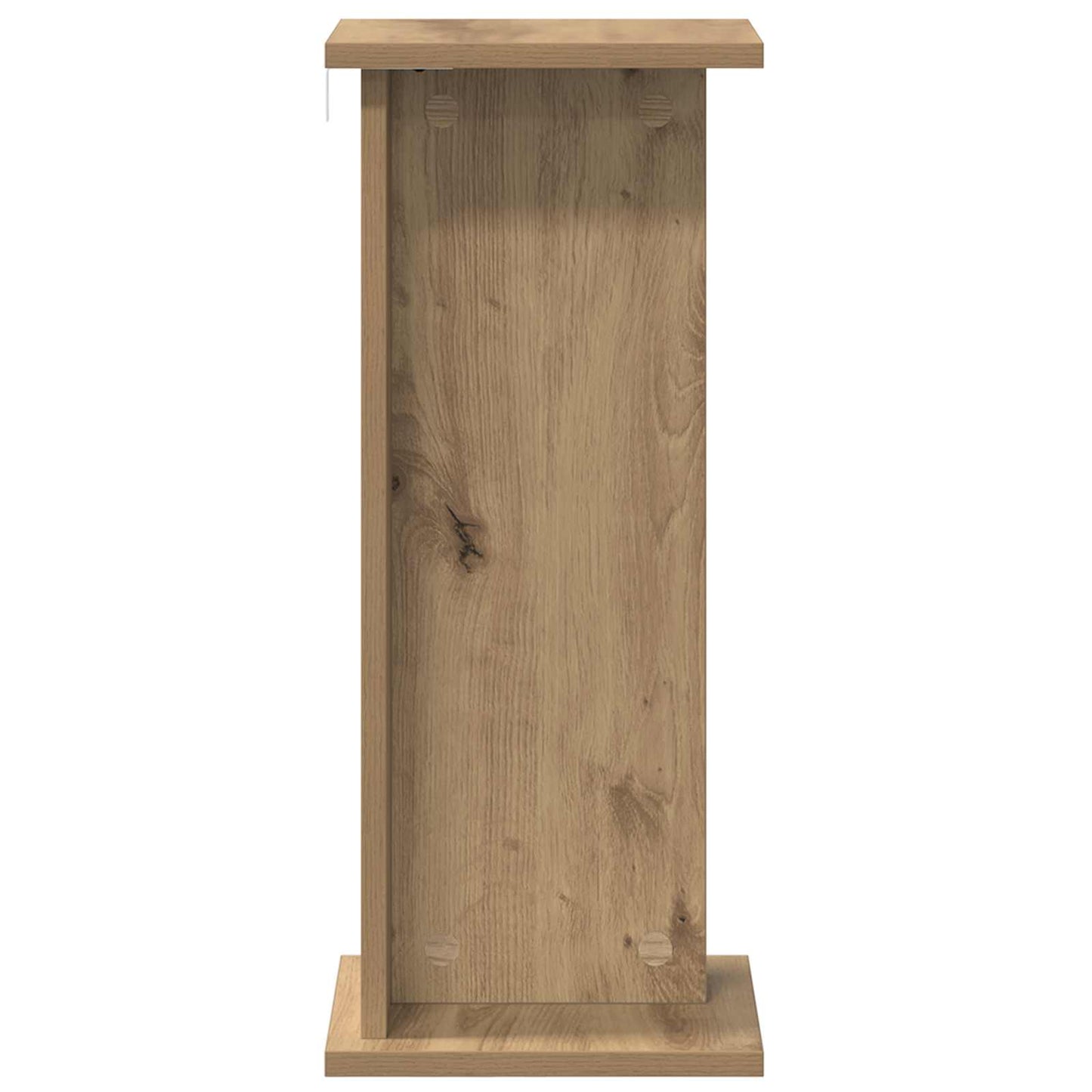 vidaXL Βάση φυτών 2 τμχ. Τεχνίτικη Δρυς 25 x 25,5 x 60,5 εκ.