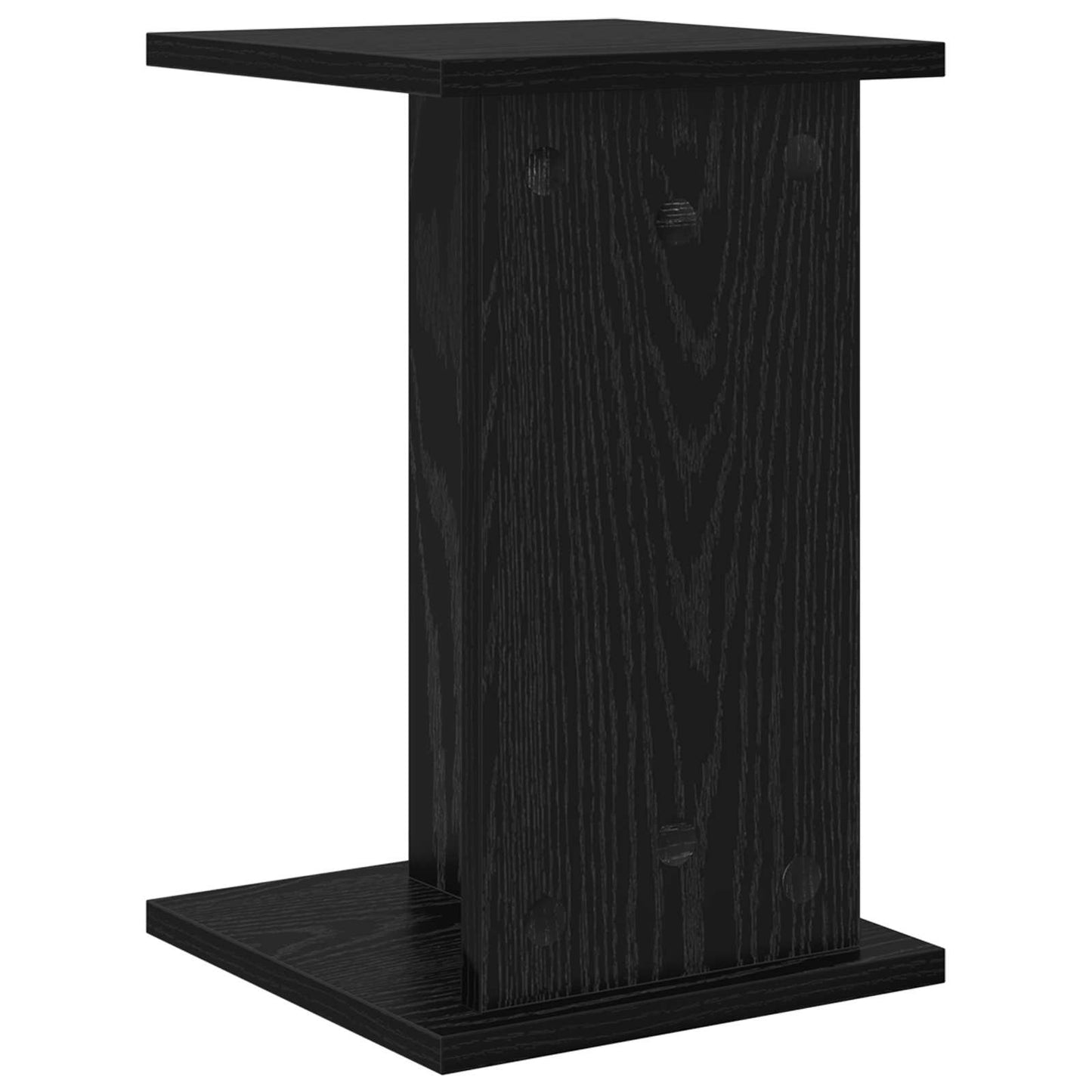 vidaXL Βάση φυτών Μαύρη Δρυς 25 x 25,5 x 40,5 εκ.