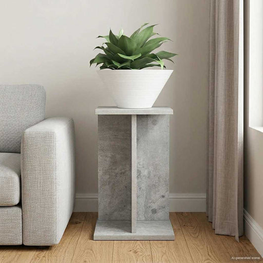vidaXL Βάση φυτών Σκυρόχρωμο Γκρι 25 x 25,5 x 40,5 εκ.