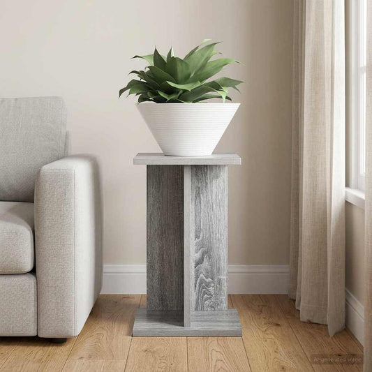 vidaXL Βάση φυτών Γκρι Sonoma 25 x 25,5 x 40,5 εκ. Επεξεργασμένο Ξύλο
