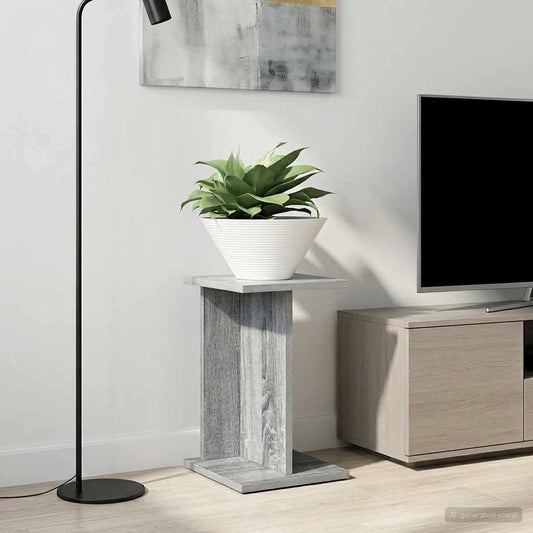 vidaXL Βάση φυτών 2 pcs Γκρι Σονομά 25 x 25,5 x 40,5 εκ.