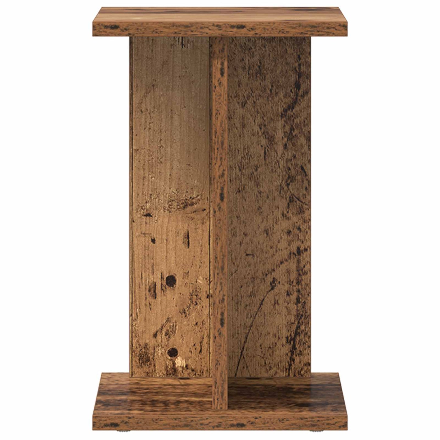 vidaXL Βάση φυτών Παλαιωμένο ξύλο 25 x 25,5 x 40,5 εκ.