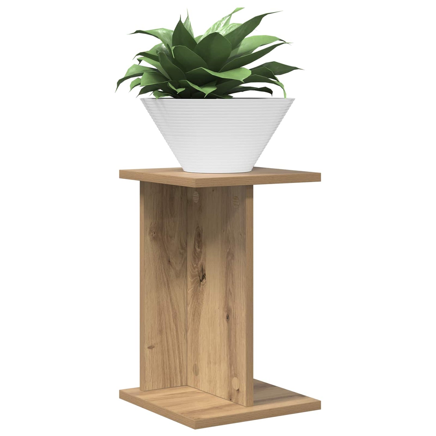 vidaXL Βάση φυτών 2 pcs Τεχνίτικη Δρυς 25 x 25,5 x 40,5 εκ.