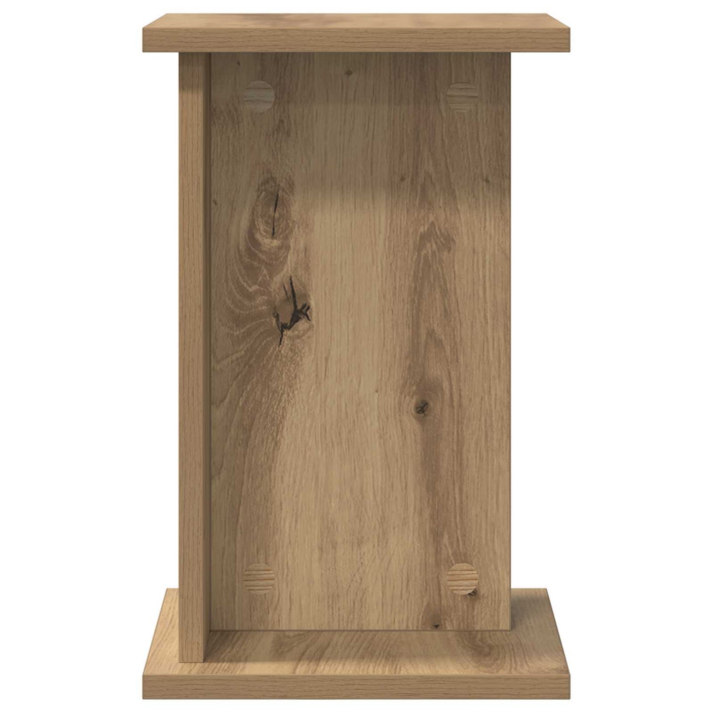 vidaXL Βάση φυτών 2 pcs Τεχνίτικη Δρυς 25 x 25,5 x 40,5 εκ.