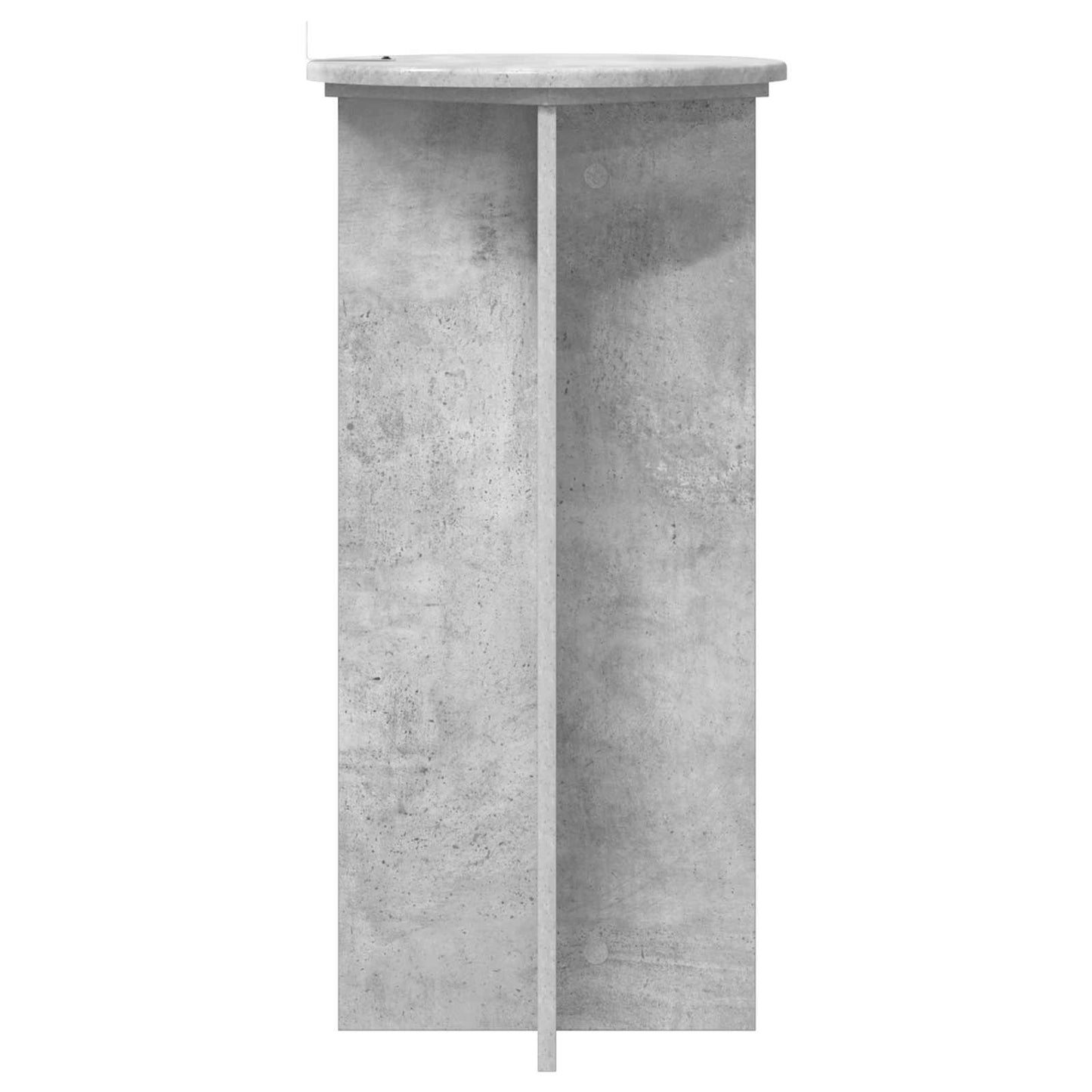vidaXL Βάση φυτών 2 τμχ. Γκρι Σκυροδέματος 40 x 40 x 80 cm