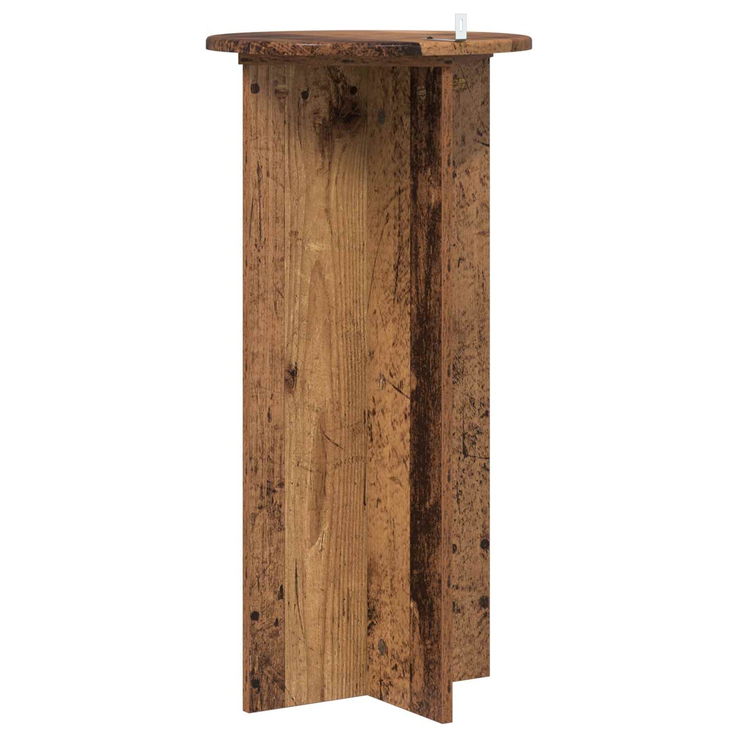vidaXL Βάση φυτών 2 τμχ. Παλαιωμένο ξύλο 40 x 40 x 80 cm