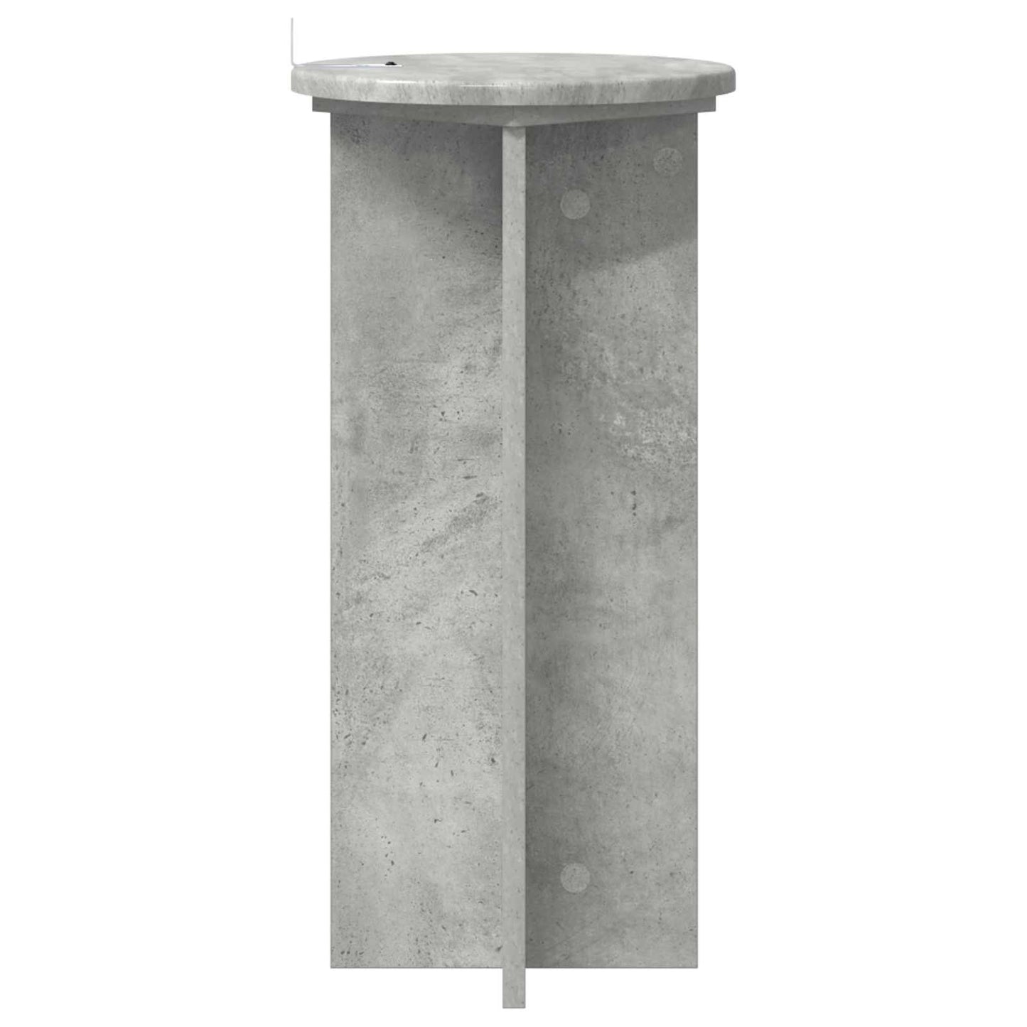 vidaXL Βάση φυτών 2 τμχ. Γκρι Σκυροδέματος 29,5 x 29,5 x 60 εκ.
