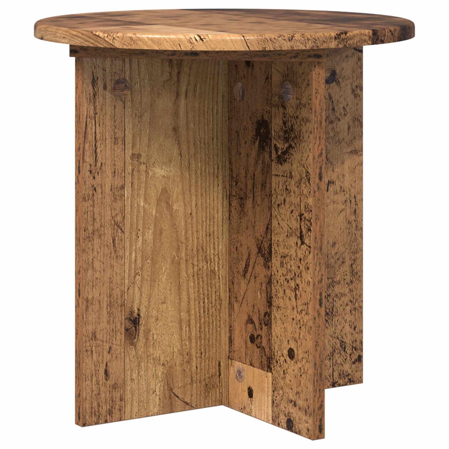 vidaXL Βάση φυτών 2 pcs Παλαιωμένο ξύλο 40 x 40 x 40 cm
