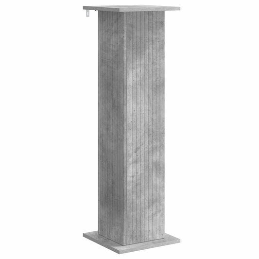 vidaXL Βάση φυτών Γκρι Σκυροδέματος 30,5 x 30 x 100,5 εκ
