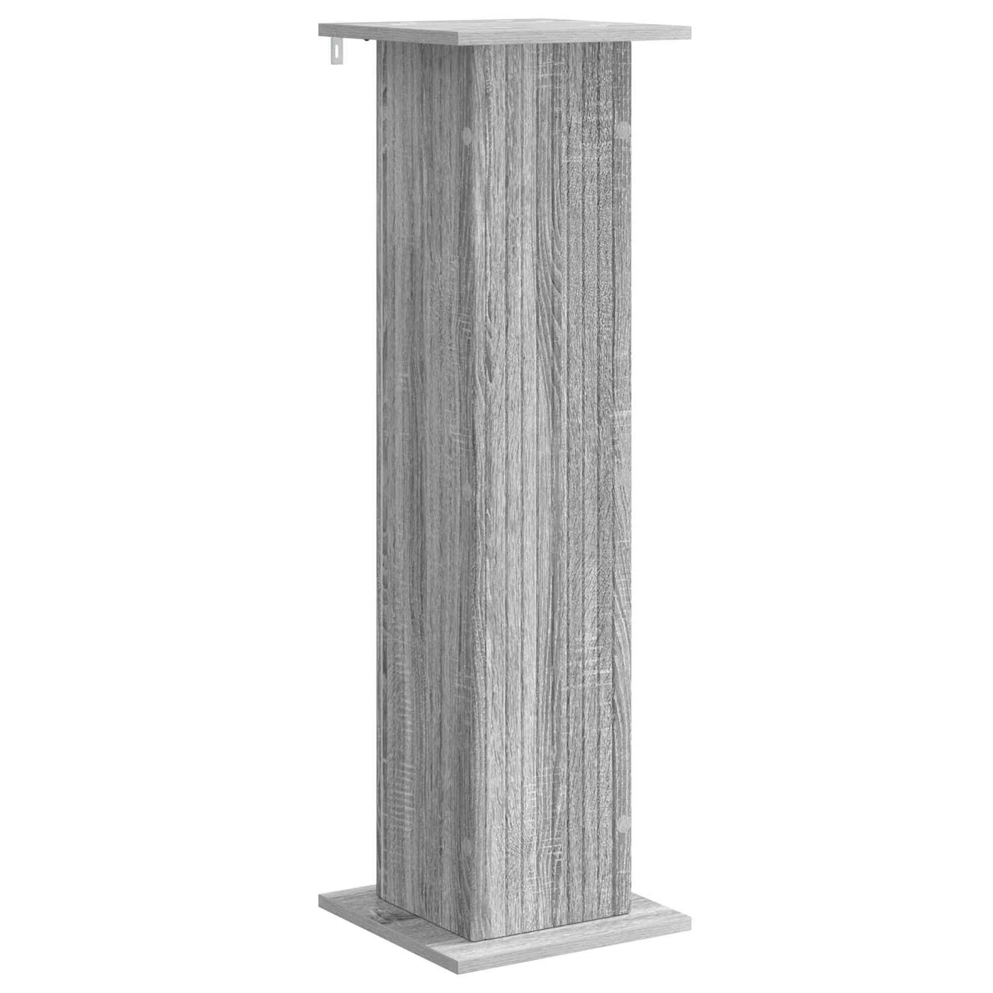 vidaXL Βάση φυτών 2 τμχ. Γκρι Sonoma 30,5 x 30 x 100,5 εκ