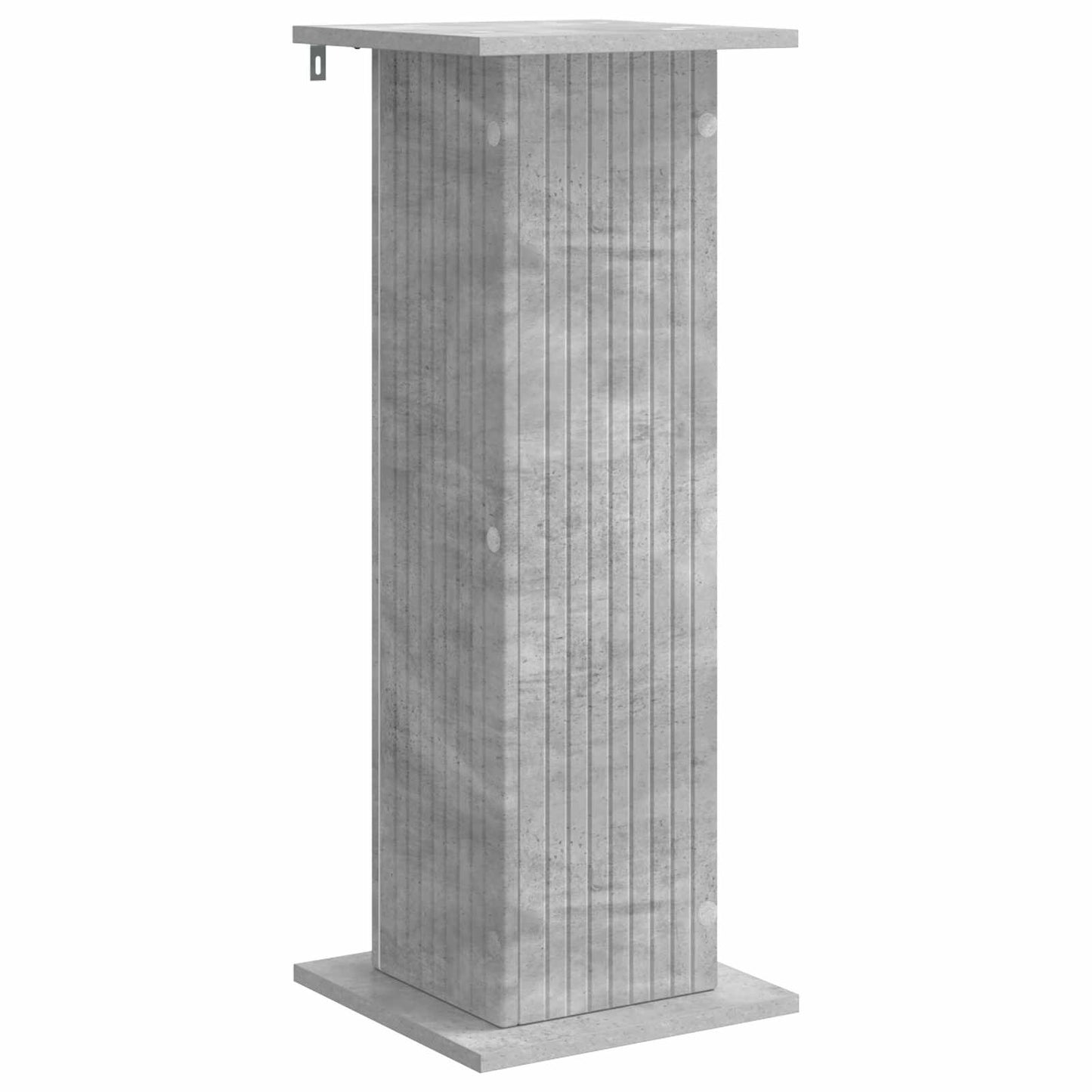 vidaXL Βάση φυτών 2 pcs Γκρι Σκυροδέματος 30,5 x 30 x 80,5 εκ