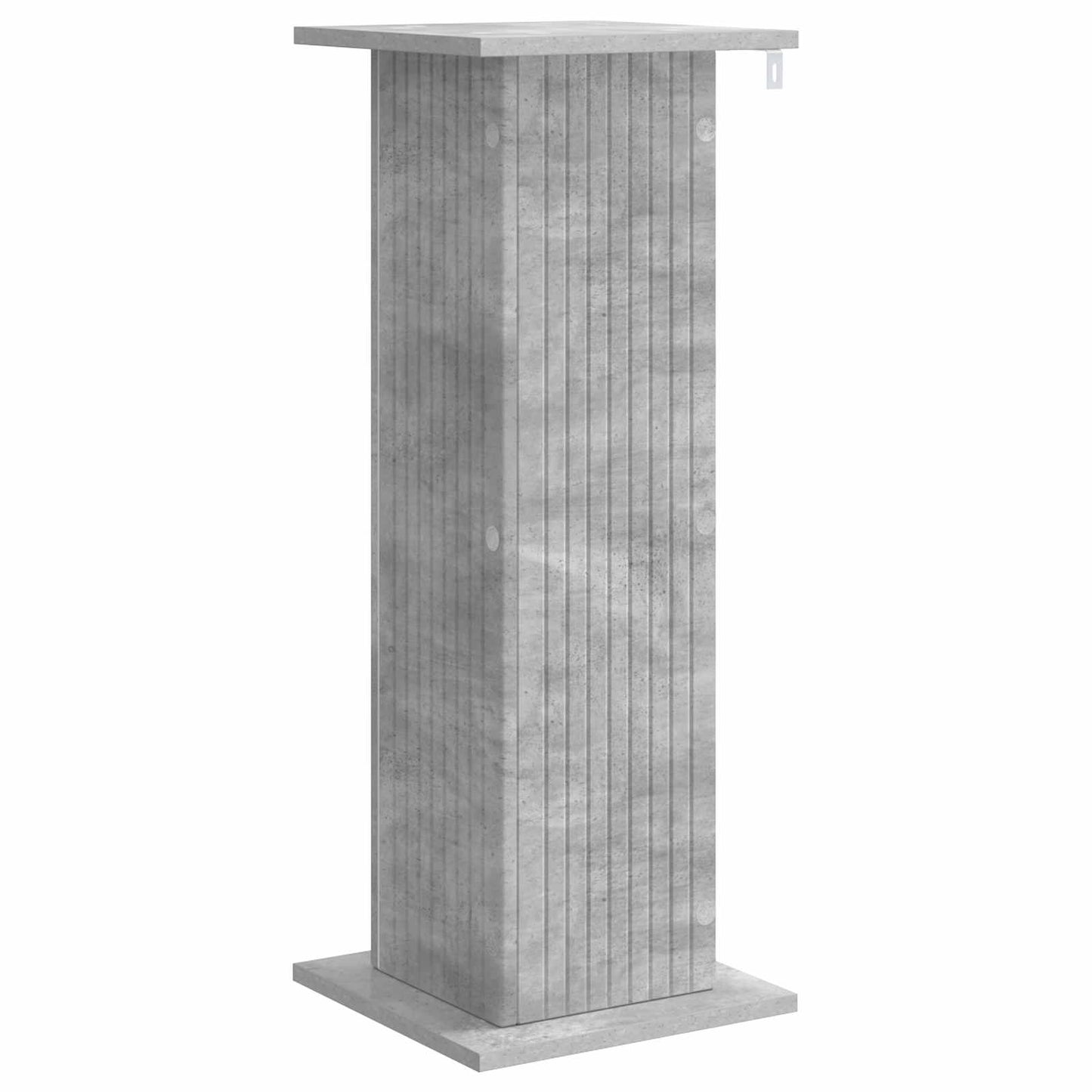 vidaXL Βάση φυτών 2 pcs Γκρι Σκυροδέματος 30,5 x 30 x 80,5 εκ