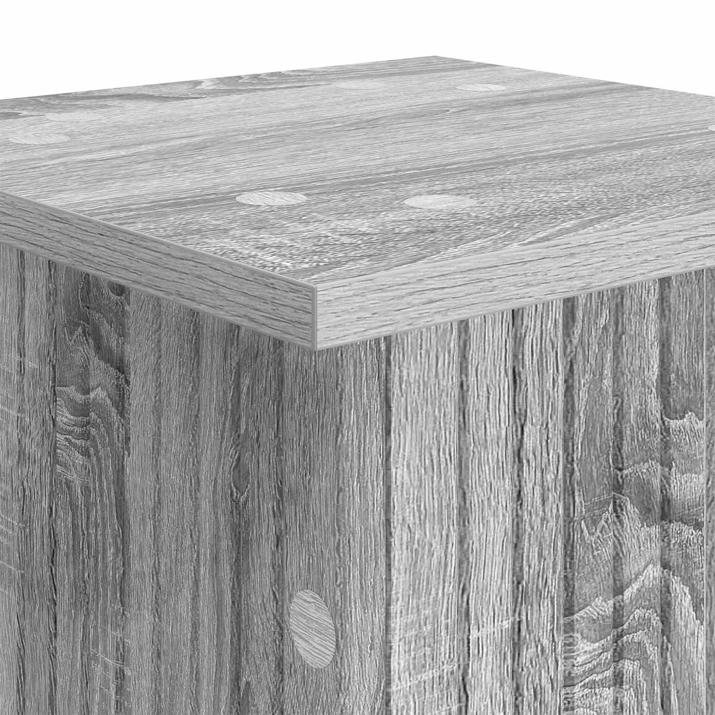 vidaXL Βάση φυτών 2 τμχ. Γκρι Sonoma 30,5 x 30 x 80,5 εκ