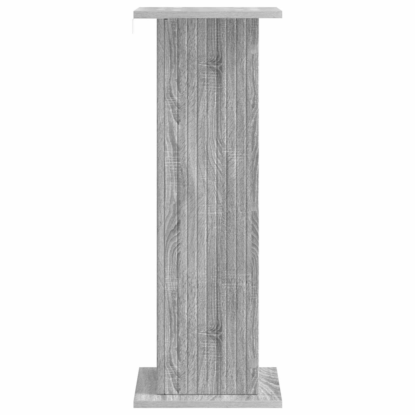 vidaXL Βάση φυτών 2 τμχ. Γκρι Sonoma 30,5 x 30 x 80,5 εκ