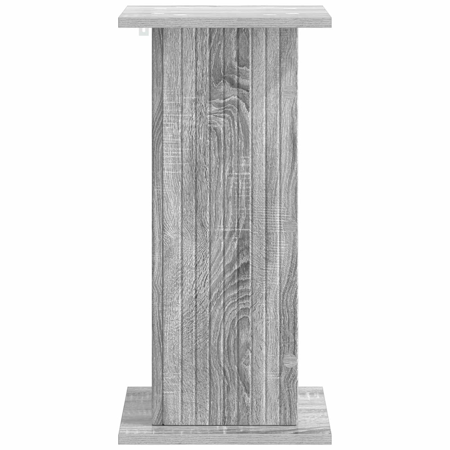 vidaXL Βάση φυτών 2 τμχ. Γκρι Sonoma 30,5 x 30 x 60,5 εκ