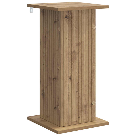 vidaXL Βάση φυτών Artisan Δρυς 30,5 x 30 x 60,5 εκ Επεξεργασμένο Ξύλο