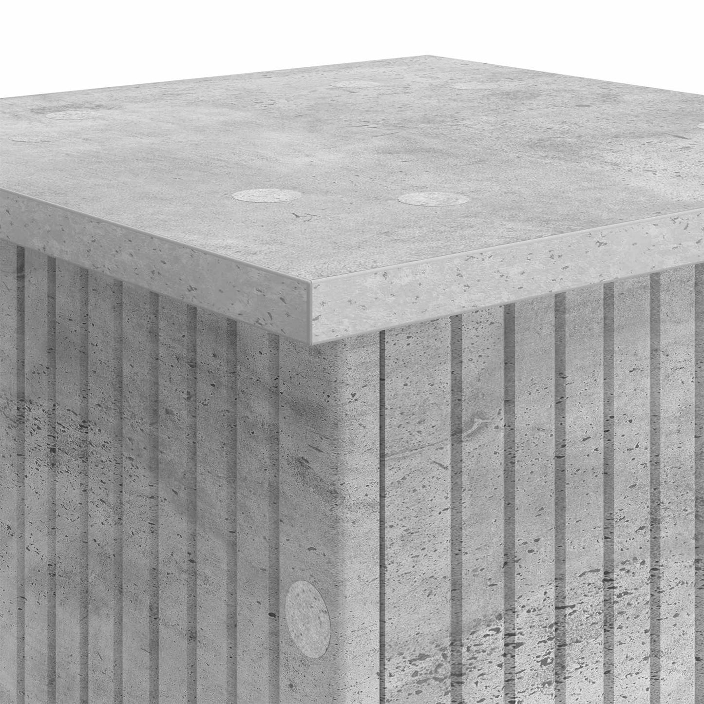 vidaXL Βάση φυτών Γκρι Σκυροδέματος 30,5 x 30 x 43 εκ