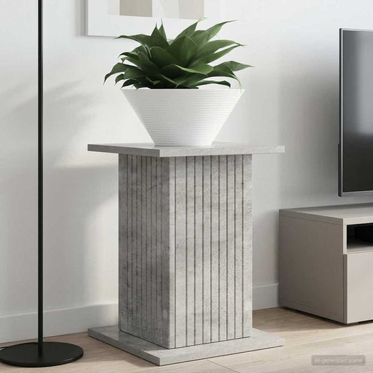 vidaXL Βάση φυτών 2 pcs Γκρι Σκυροδέματος 30,5 x 30 x 43 εκ