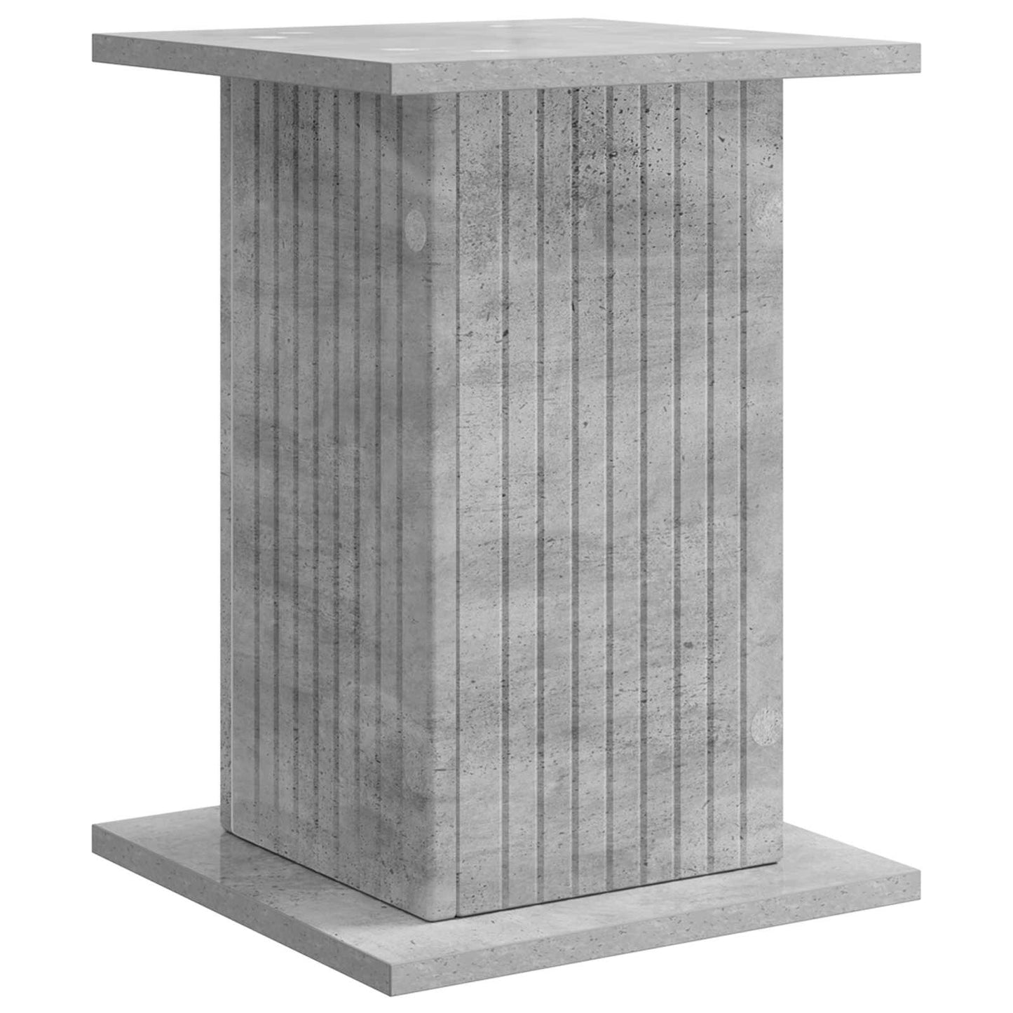 vidaXL Βάση φυτών 2 pcs Γκρι Σκυροδέματος 30,5 x 30 x 43 εκ