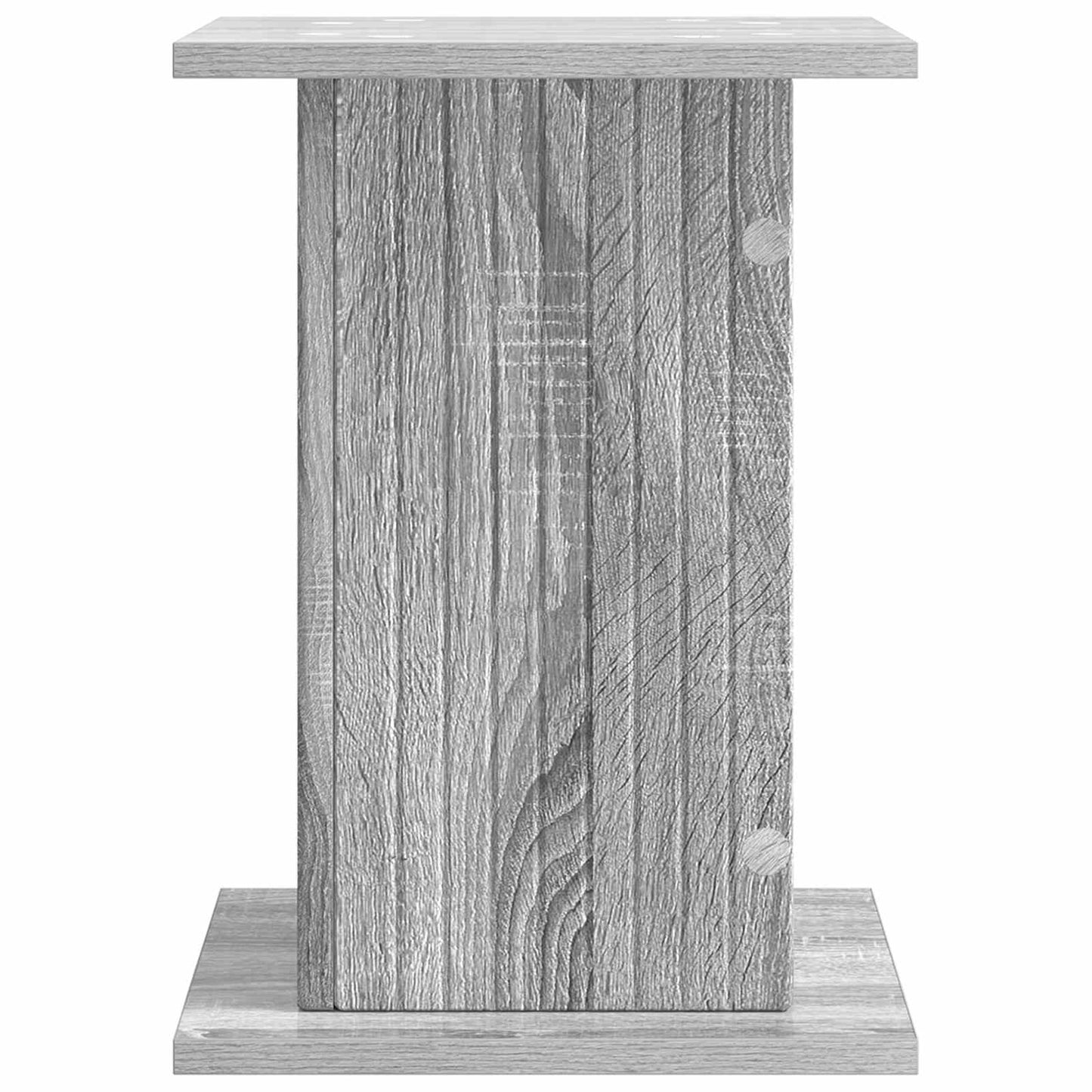vidaXL Βάση φυτών Γκρι Sonoma 30,5 x 30 x 43 εκ Επεξεργασμένο Ξύλο