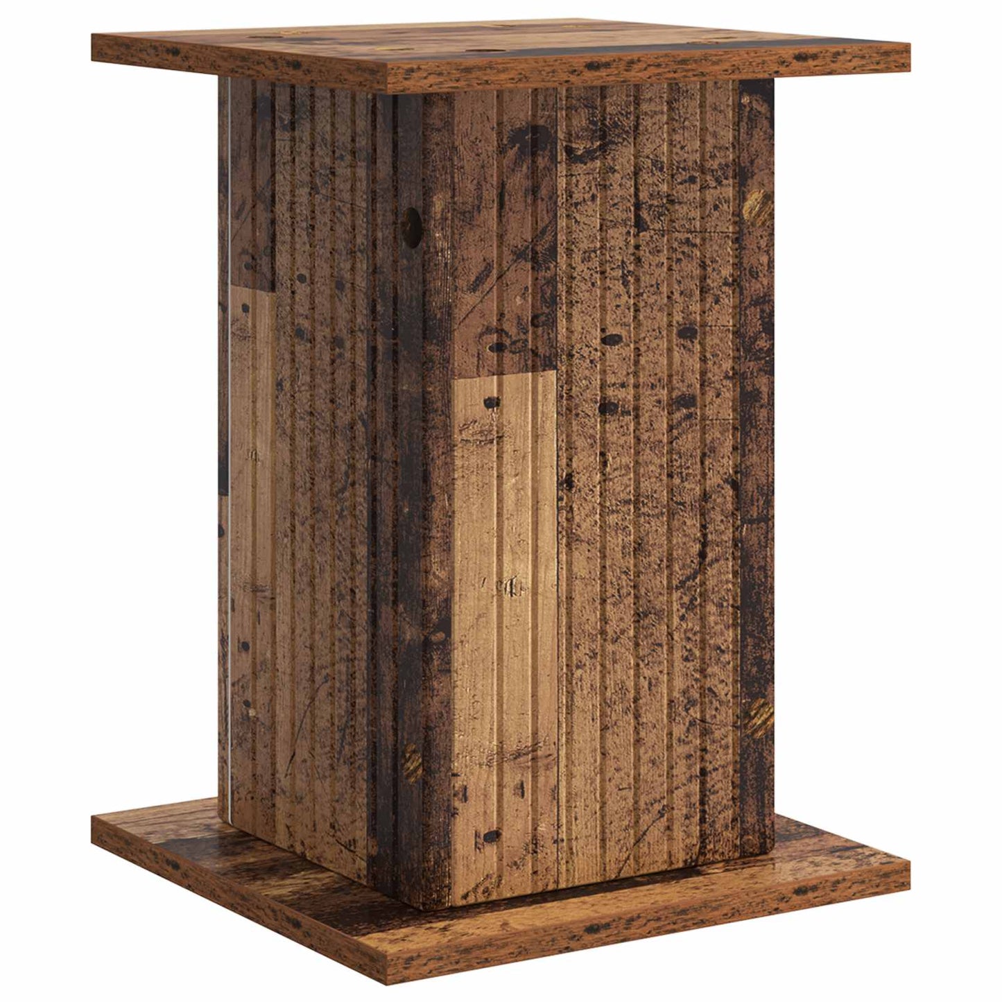 vidaXL Βάση φυτών 2 pcs Παλαιωμένο ξύλο 30,5 x 30 x 43 εκ