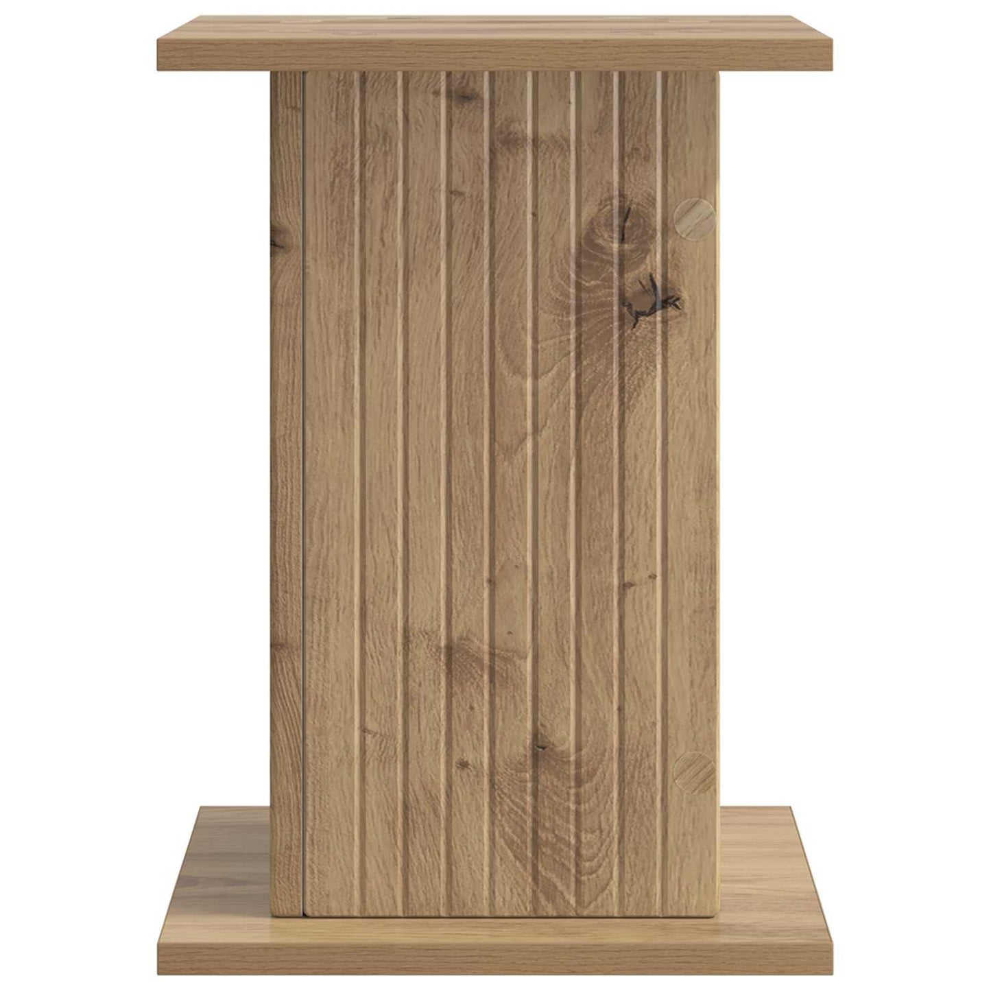 vidaXL Βάση φυτών Artisan Δρυς 30,5 x 30 x 43 εκ Επεξεργασμένο Ξύλο