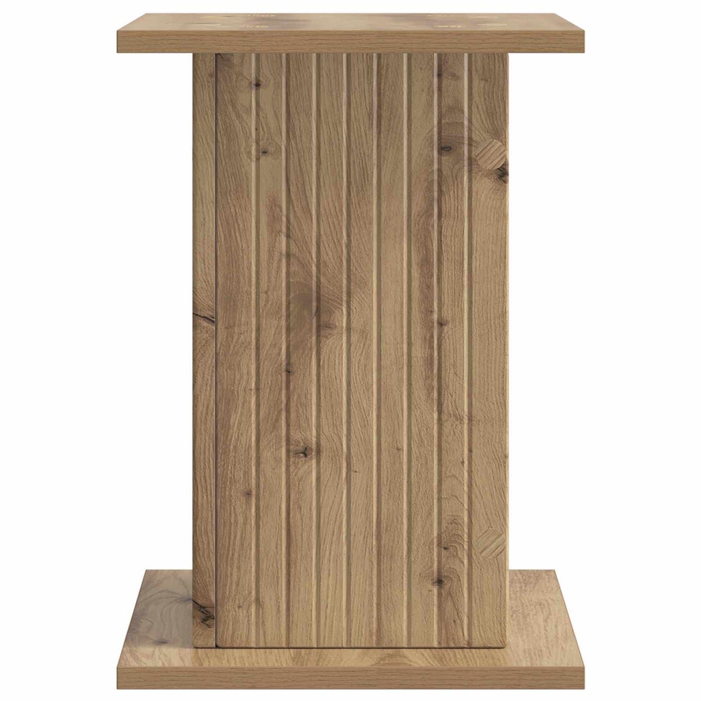 vidaXL Βάση φυτών Artisan Δρυς 30,5 x 30 x 43 εκ Επεξεργασμένο Ξύλο
