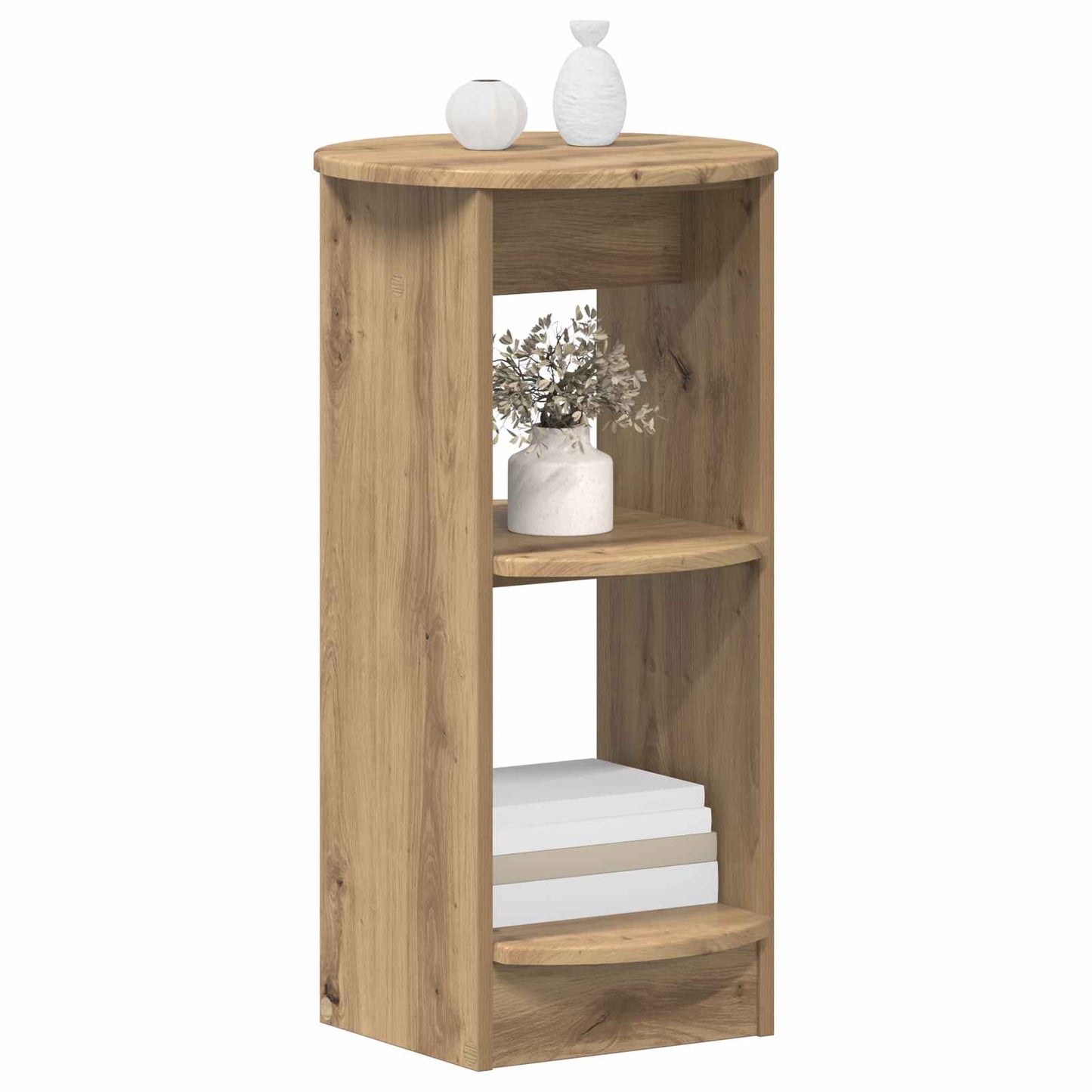 vidaXL Βοηθητικό ντουλάπι Τεχνίτικη Δρυς 40 x 40 x 75 cm