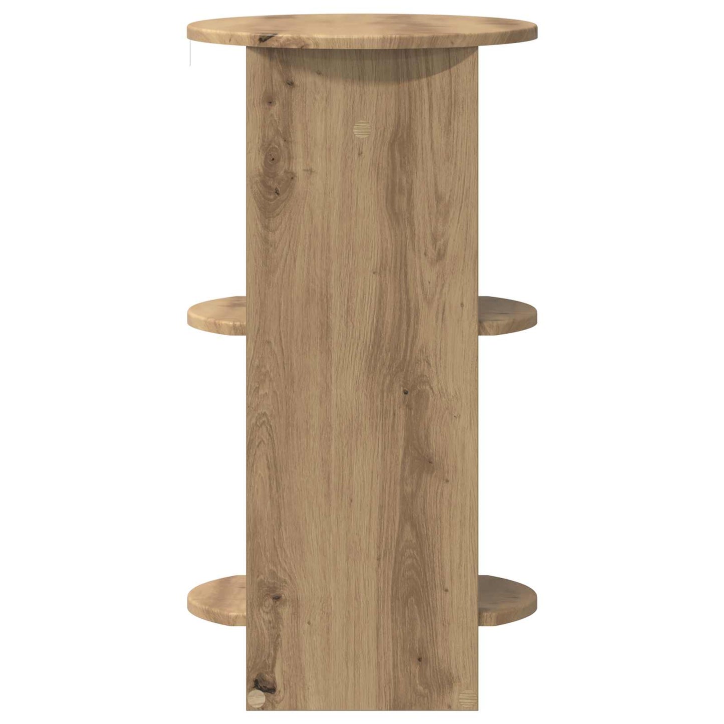 vidaXL Βοηθητικό ντουλάπι Τεχνίτικη Δρυς 40 x 40 x 75 cm