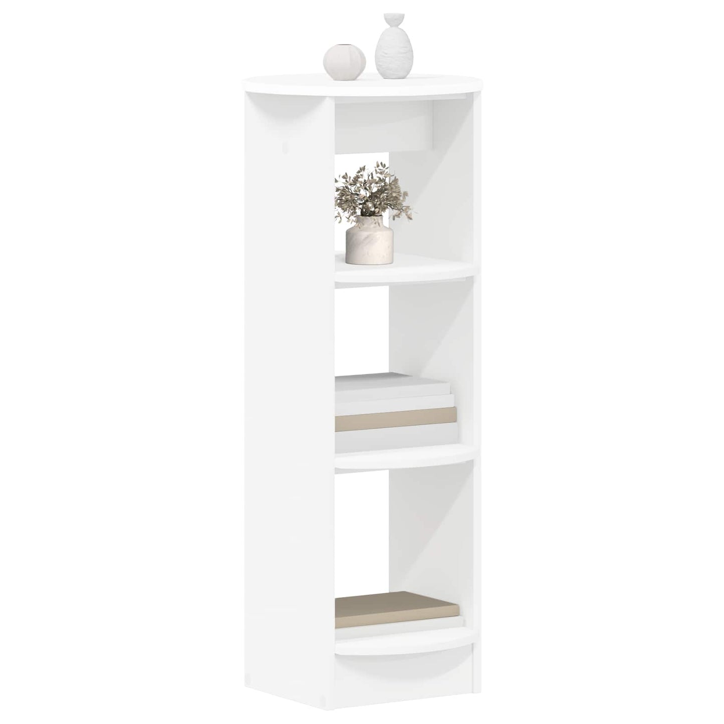vidaXL Βοηθητικό ντουλάπι Λευκός 40 x 40 x 100 cm