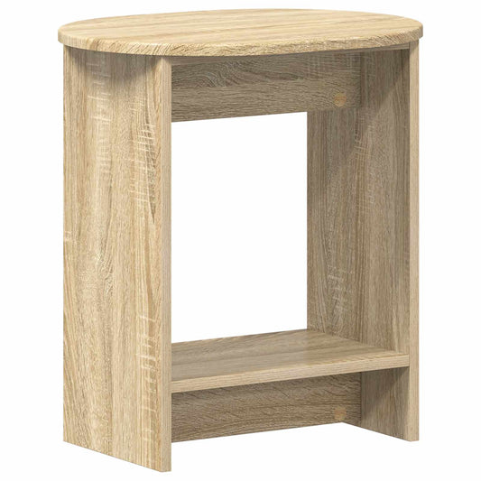 vidaXL Τραπεζάκι Πλευράς Sonoma Δρυς 50 x 39,5 x 55 εκ