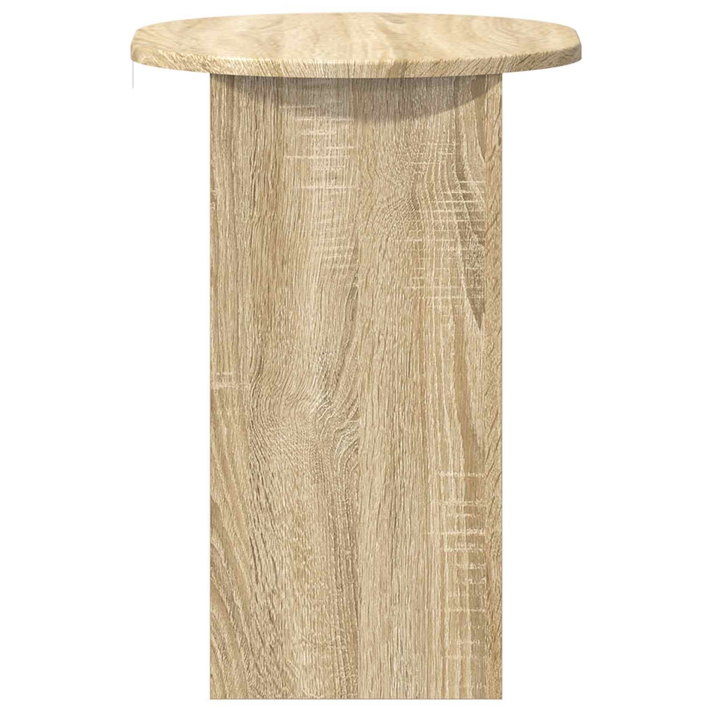 vidaXL Τραπεζάκι Πλευράς Sonoma Δρυς 50 x 39,5 x 55 εκ
