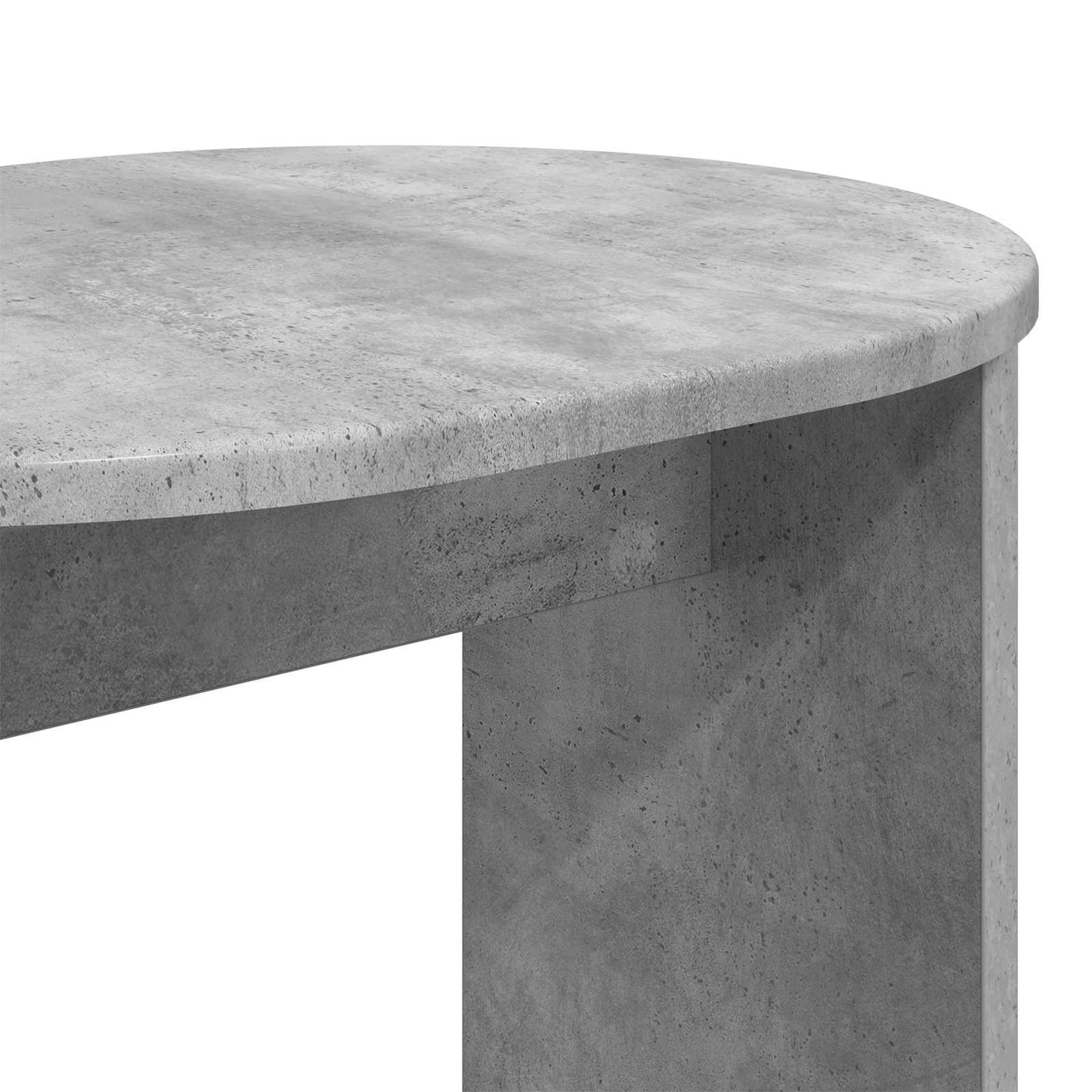 vidaXL Τραπεζάκι Πλευράς Γκρι Σκυροδέματος 50 x 39,5 x 55 εκ