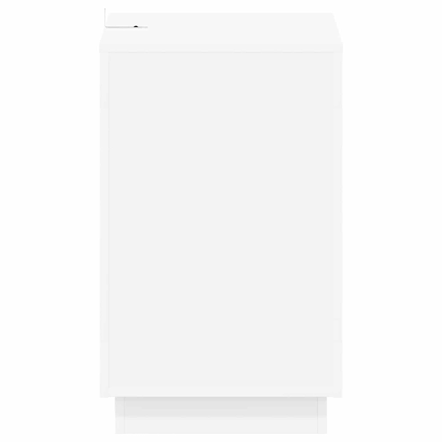 vidaXL Τραπεζάκι Πλευράς Λευκό 60 x 40 x 65 εκ. Επεξεργασμένο Ξύλο