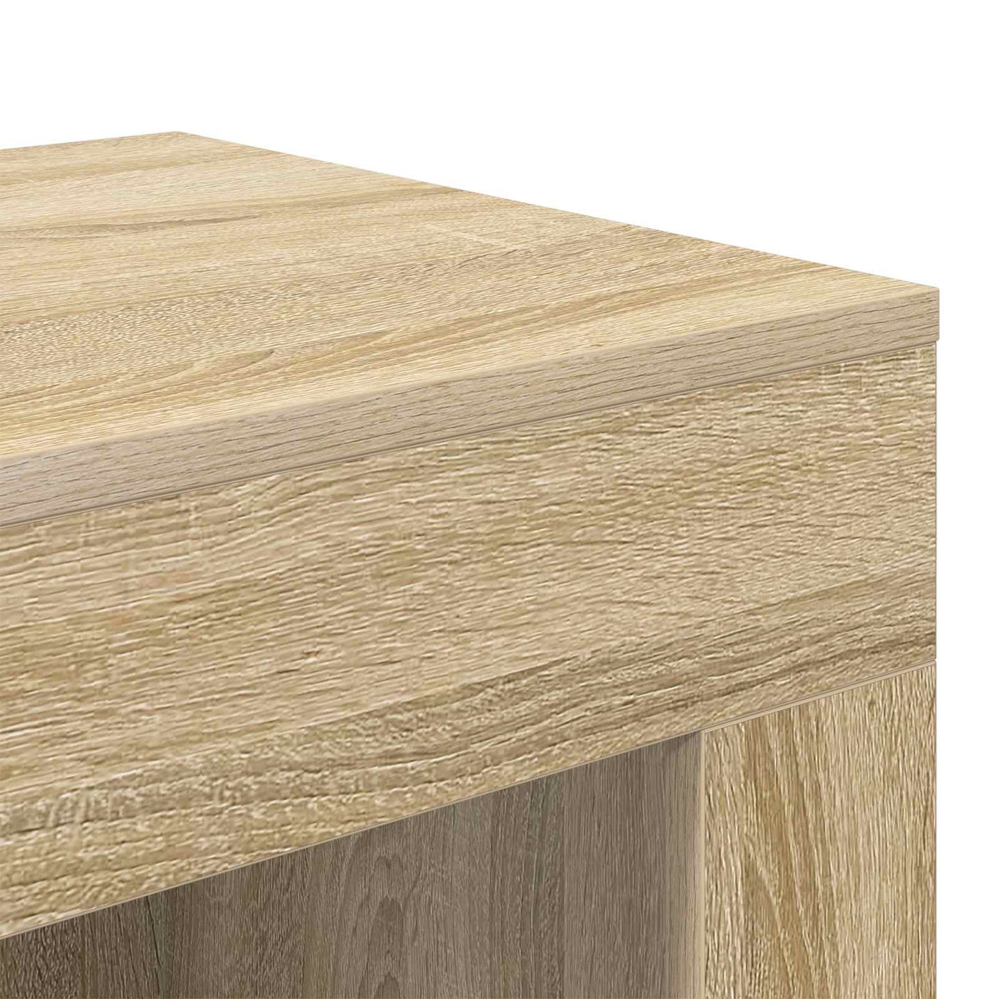 vidaXL Τραπεζάκι Πλευράς Sonoma Δρυς 60 x 40 x 65 εκ.