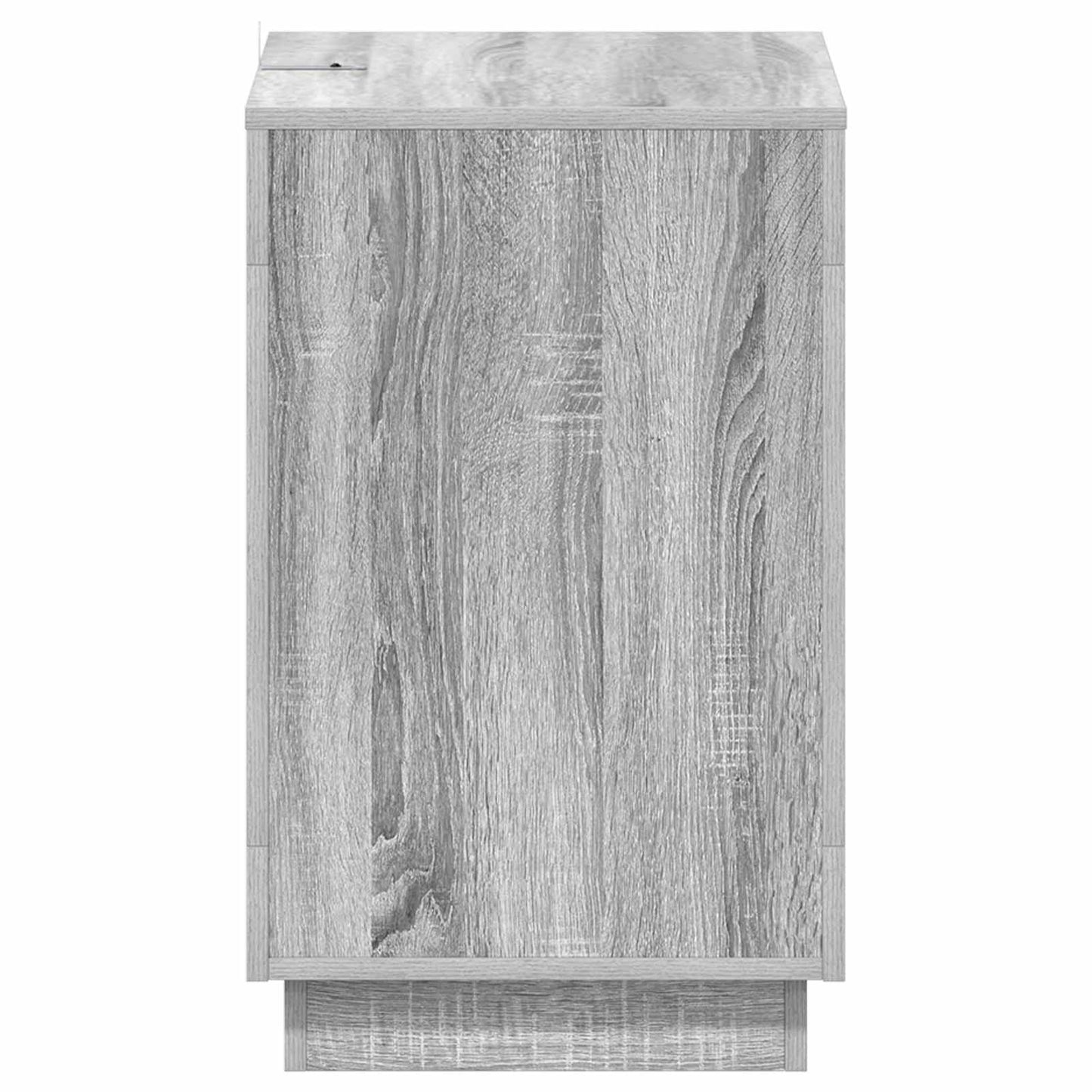 vidaXL Τραπεζάκι Πλευράς Γκρι Sonoma 60 x 40 x 65 εκ.