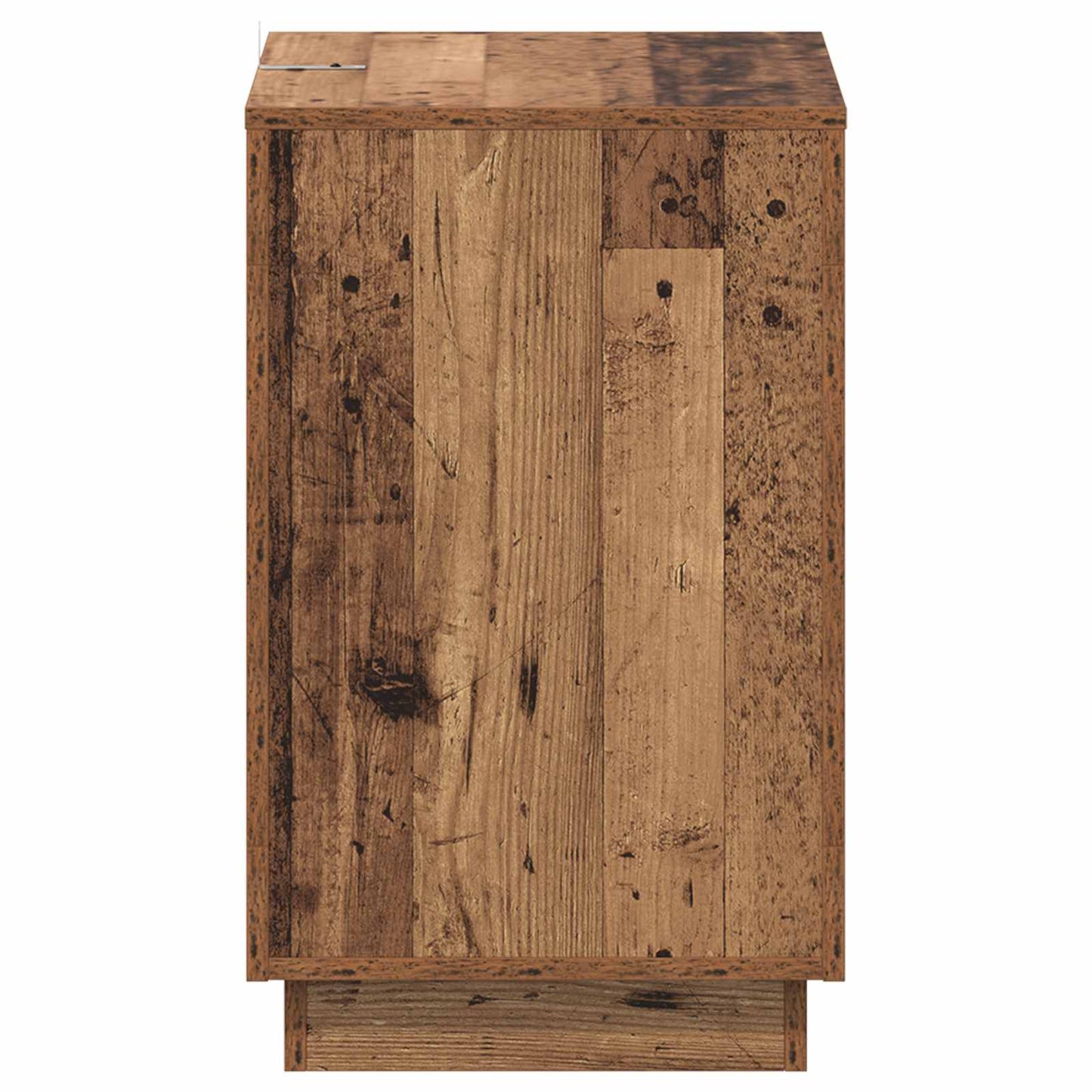 vidaXL Τραπεζάκι Πλευράς Παλαιωμένο ξύλο 60 x 40 x 65 εκ.